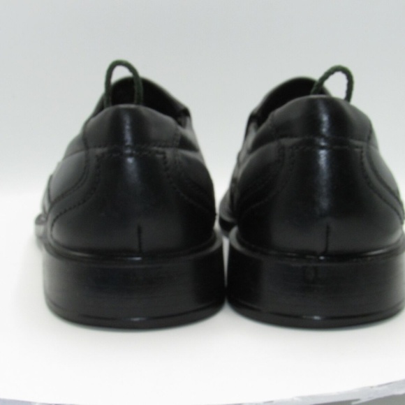Ecco Size 11 M/ EU 44 Black Loafer Mens C3A A22